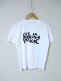 uniform experiment ASGER JORN VIVE LA REVOLUTION PASIONE BOXTEE(UE-210011) 半袖Ｔシャツ ホワイト メンズ ユニフォームエクスペリメント【中古】2-0513S△