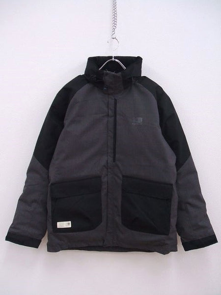 eYe COMME des GARCONS JUNYA WATANABE MAN/Karrimor ウールエステルトロラミネート WH-J919 ダウンジャケット 21AW グレー アイコムデギャルソンジュンヤワタナベマン【中古】2-0212A♪