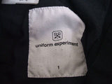 uniform experiment ダメージ加工 パンツ ブラック メンズ  ユニフォームエクスペリメント【中古】2-0310G♪