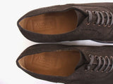 ANDALS 新品 定価40700円 735 model SUEDE SEMI BROGUE 39 スエード レースアップ シューズ・靴 ブラウン メンズ アンダルス【中古】2-1012T♪#
