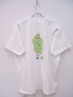 FRUIT OF THE LOOM FOTL × ウラタスパンコール PRINT T SHIRT サイズXL 半袖Ｔシャツ ホワイト メンズ フルーツオブザルーム【中古】2-0328S♪