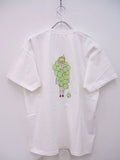 FRUIT OF THE LOOM FOTL × ウラタスパンコール PRINT T SHIRT サイズXL 半袖Ｔシャツ ホワイト メンズ フルーツオブザルーム【中古】2-0328S♪