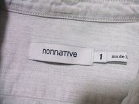 nonnative WORKER SHIRT グレー ボタンダウン  長袖シャツ グレー メンズ ノンネイティブ【中古】2-0405M▲