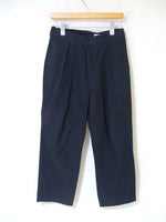 nuterm Two Tuck Wide Trousers サイズ30 パンツ ネイビー メンズ ニューターム【中古】2-0607G△