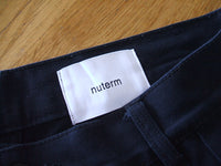 nuterm Two Tuck Wide Trousers サイズ30 パンツ ネイビー メンズ ニューターム【中古】2-0607G△