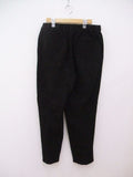 Graphpaper 定価79200円 GM213-40065 Goat Suede Chef Pants スエード  パンツ ブラック メンズ グラフペーパー【中古】2-1018T☆