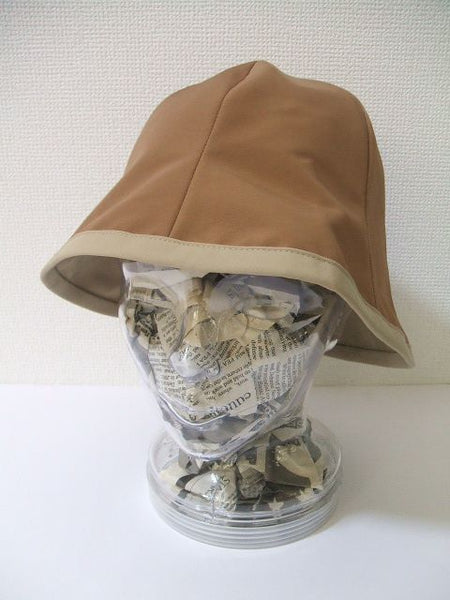 Indietro Association 新品 インディエトロアソシエーション 60/40 Tulip hat 定価9000円 ハット ブラウン レディース Indietro Association【中古】2-0526G▲