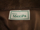 MexiPa Eco Fur Mexican Parker 定価24200円 新品タグ付 M  メキシカン パーカー ブラウン メンズ メキパ【中古】2-1107T∞