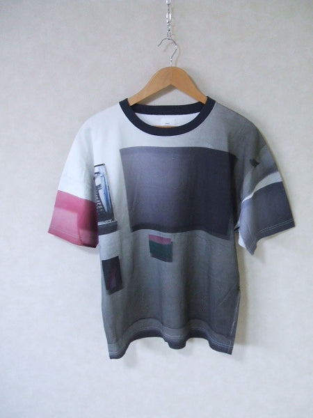 Name. EX.NANPEI AKAKIビッグTEE/NMCU-ST17SS-004 サイズ0 半袖Ｔシャツ 多色 メンズ ネーム【中古】2-0723S△