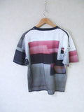 Name. EX.NANPEI AKAKIビッグTEE/NMCU-ST17SS-004 サイズ0 半袖Ｔシャツ 多色 メンズ ネーム【中古】2-0723S△