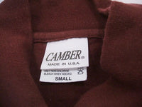 CAMBER USA製 サイズS モックネック カットソー ボルドー メンズ キャンバー【中古】2-0920M☆