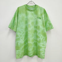 THE NORTH FACE NT32057 タイダイ Tie Dye Tee 半袖Ｔシャツ カットソー ライトグリーン メンズ ザノースフェイス【中古】3-0704S♪