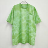 THE NORTH FACE NT32057 タイダイ Tie Dye Tee 半袖Ｔシャツ カットソー ライトグリーン メンズ ザノースフェイス【中古】3-0704S♪