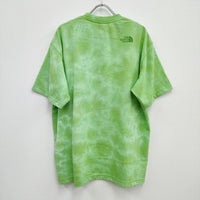 THE NORTH FACE NT32057 タイダイ Tie Dye Tee 半袖Ｔシャツ カットソー ライトグリーン メンズ ザノースフェイス【中古】3-0704S♪