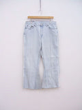 mill REMODEL BELTED DENIM PANTS LEVISリメイク 定価30800円 デニムパンツ ライトブルー メンズ ミル【中古】2-0806G♪