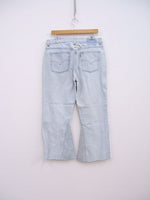 mill REMODEL BELTED DENIM PANTS LEVISリメイク 定価30800円 デニムパンツ ライトブルー メンズ ミル【中古】2-0806G♪