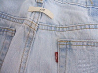 mill REMODEL BELTED DENIM PANTS LEVISリメイク 定価30800円 デニムパンツ ライトブルー メンズ ミル【中古】2-0806G♪