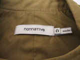 nonnative NN-J2804 CONTRACTOR COAT POLY TWILL AIRO コート ベージュ メンズ ノンネイティブ【中古】2-1004T♪