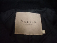 VALLIS by FACTOTUM コート ブラック メンズ ヴァリスバイファクトタム【中古】2-1004T♪