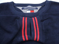 TOMMY HILFIGER 古着 フリーストレーナー スウェット ネイビー メンズ トミーヒルフィガー【中古】2-1004T♪