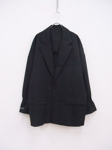 Jieda OVERSIZED TAILORED JACKET 定価59400円 Jie-22SS-JK05 オーバーサイズ テーラードジャケット ブラック メンズ ジエダ【中古】2-1204T♪