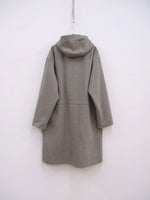 ULTERIOR REVERSIBLE HOODED COAT 定価121000円 US ARMY スノーパーカー リバーシブル コート グレー ベージュ アルテリア【中古】2-1126T♪