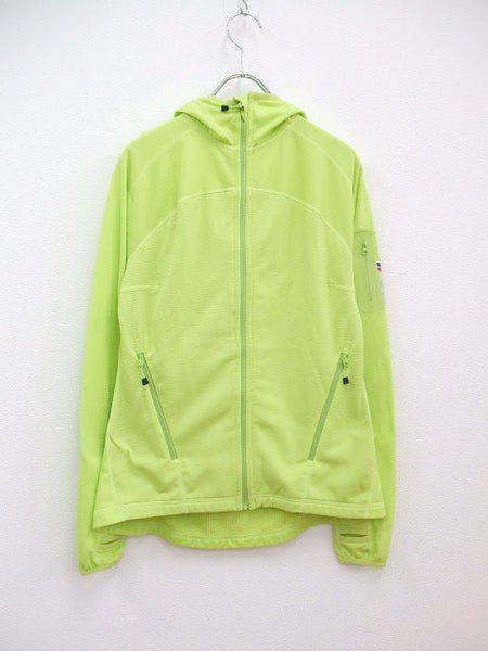 Berghaus PRAVITALE ジップアップパーカー ブルゾン サイズ10  イエロー レディース バーグハウス【中古】2-1204M☆