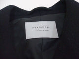 markaware ショールカラーコート ウール サイズ2 ネイビー メンズ マーカウェア【中古】2-1203A☆