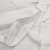 TIME AFTER TIME 開襟シャツ オープンカラーシャツ サイズ2 半袖シャツ ホワイト メンズ タイムアフタータイム【中古】3-0706S♪