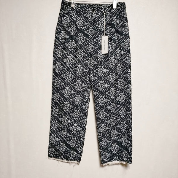 Children of the discordance 新品 PERSONAL DATA PRINT TROUSERS パンツ 黒 メンズ チルドレンオブザディスコーダンス【中古】3-0505G∞