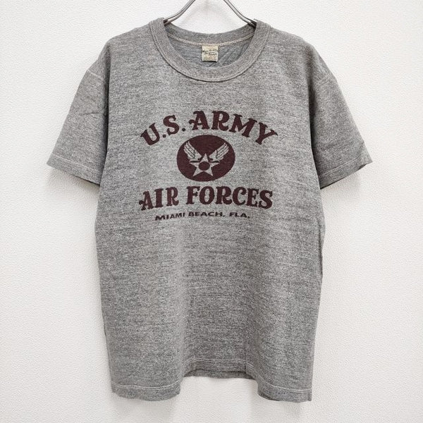 Buzz Rickson's U.S.ARMY AIR FORCE 東洋エンタープライズ サイズL 半袖Ｔシャツ カットソー グレー メンズ バズリクソンズ【中古】3-0706S♪