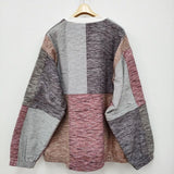 Children of the discordance 新品 EDO SILK PATCHWORK PO 定価74800円 長袖シャツ
 グレー メンズ チルドレンオブザディスコーダンス【中古】3-0204M∞