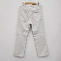 TOGA 新品タグ付 DENIM PANTS 定価29700円 ブーツカット サイズ46 TV22-FF322  デニムパンツ 22AW オフホワイト メンズ トーガ【中古】3-0205G∞