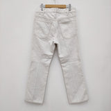 TOGA 新品タグ付 DENIM PANTS 定価29700円 ブーツカット サイズ46 TV22-FF322  デニムパンツ 22AW オフホワイト メンズ トーガ【中古】3-0205G∞