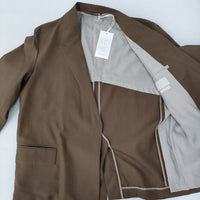 YOKE 新品タグ付 COVERED COLLARLESS JACKET 定価72600円 2 YK22SS0314J テーラードジャケット –  ブランド古着の専門店gee,jee（ジージー）