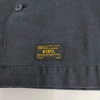 WTAPS ミリタリーシャツ BUDS LS/131LTDT-SHM01 サイズ2 長袖シャツ 13SS ブラック系 メンズ ダブルタップス【中古】3-0618M♪