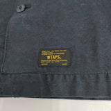 WTAPS ミリタリーシャツ BUDS LS/131LTDT-SHM01 サイズ2 長袖シャツ 13SS ブラック系 メンズ ダブルタップス【中古】3-0618M♪
