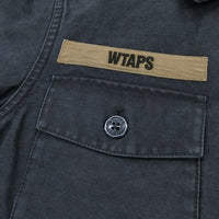 WTAPS ミリタリーシャツ BUDS LS/131LTDT-SHM01 サイズ2 長袖シャツ 13SS ブラック系 メンズ ダブルタップス【中古】3-0618M♪