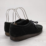 Clarks ワラビー WALLABEE スウェード サイズUK9 定価23000円 シューズ・靴 ブラック メンズ クラークス【中古】3-0417G◎