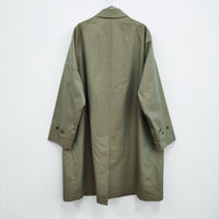 ANATOMICA SINGLE RAGLAN COAT 一枚袖 玉虫色 定価132000円 サイズ46 ステンカラーコート カーキ メンズ アナトミカ【中古】3-0418M♪