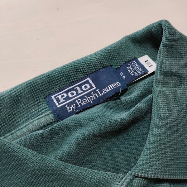 ラルフローレン グリーン ポロシャツ S POLO RALPH LAUREN（ポロシャツ ・ グリーン・カーキ/緑色系）の