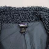 patagonia STY65619 レトロX キッズXXL/16-18 フリース ベスト チャコールグレー オレンジ レディース パタゴニア【中古】3-1207T♪