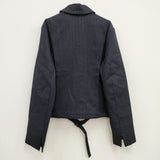 Nobuyuki Matsui 新品 COTTON JACKET サイズ2 ジャケット ネイビー メンズ ノブユキマツイ【中古】3-0606M♪