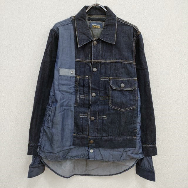 限定お買い得商品 YASUHIRO MIHARA Denim G ブルゾン 切替 シャツ地 ドッキング ジャケット・アウター
