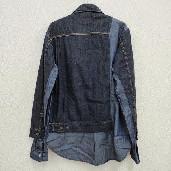 2024 お歳暮【公式】 - 人気ブランド MIHARA YASUHIRO G ブルゾン 切替 シャツ地 ドッキング Denim ジャケット・アウター