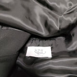 URU 新品 NO COLLAR JACKET 定価61600円 22SWT01 ノーカラー ジャケット 22SS ブラック メンズ ウル【中古】3-0903M∞