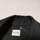 KAIKO ボタンレスジャケット ブルゾン KAIKO-20-010 ポリエステル ジャケット ブラック メンズ カイコー【中古】4-0122M∞