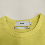 Graphpaper Recycled Cotton Jersey L/S Tee リサイクルコットン 長袖Ｔシャツ ロンＴ 23SS イエロー メンズ グラフペーパー【中古】4-0410M♪