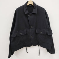 UNUSED HUNTHING JACKET ハンティングジャケット US1612 サイズ1 ジャケット ブラック メンズ アンユーズド【中古】3-0912M☆