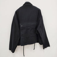 UNUSED HUNTHING JACKET ハンティングジャケット US1612 サイズ1 ジャケット ブラック メンズ アンユーズド【中古】3-0912M☆